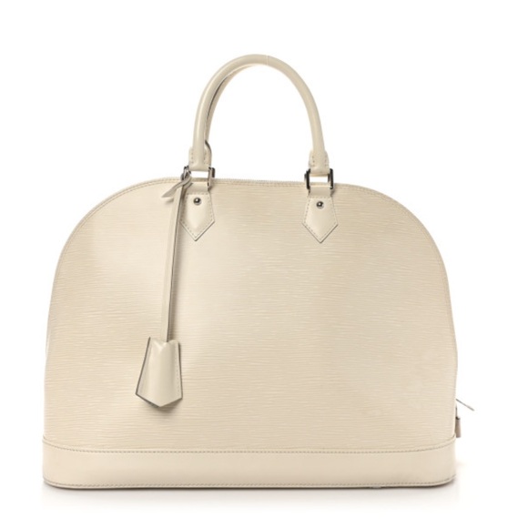 Ivory Louis Vuitton Épi Alma Gm - Picture 1 of 11